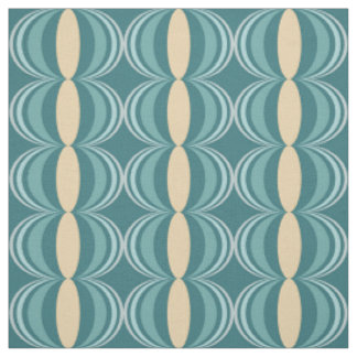 Mid Century Modern Melon Pattern Fabric