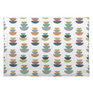 Mid-Century Modern Minimalism Cloth Placemat