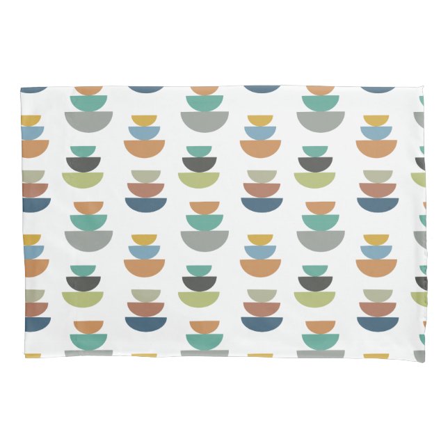 Mid-Century Modern Minimalism  Pillow Case (Front)
