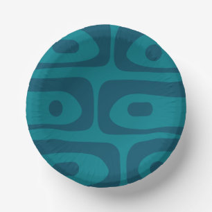 Mid Century Modern Minimalist Abstract Paper Bowls