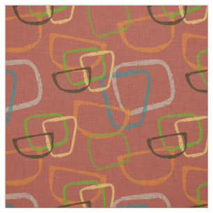 Mid Century Modern Mix and Match Bowls Fabric