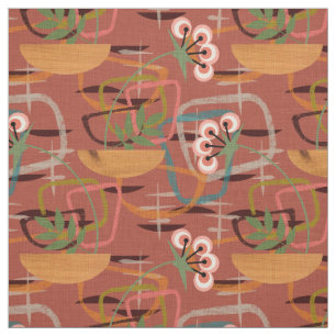 Mid Century Modern Mix and Match   Fifties Style Fabric