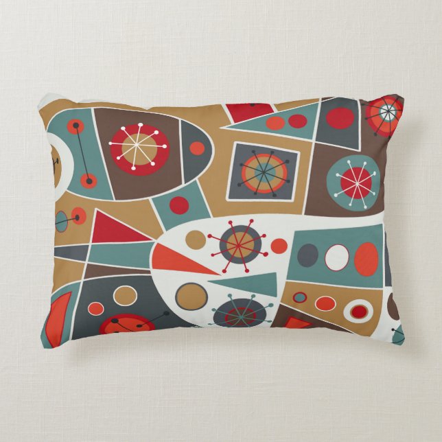 Mid-Century Modern No. 18 Accent Pillow (Front)