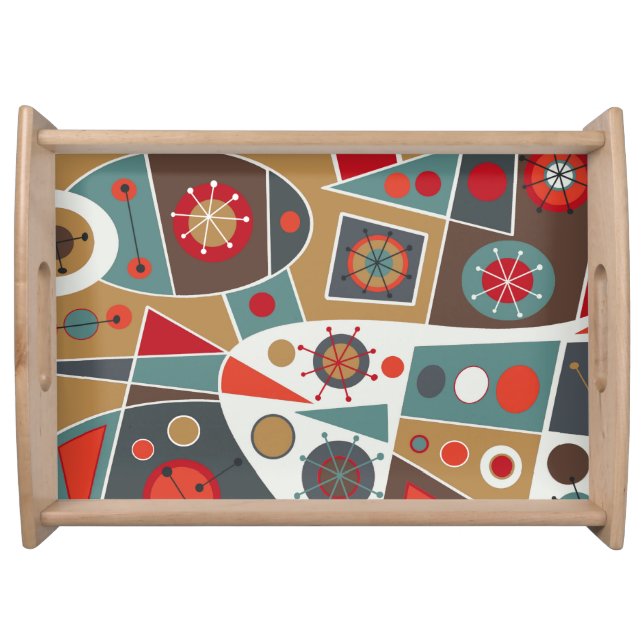 Mid-Century Modern No. 18 Serving Tray (Front)