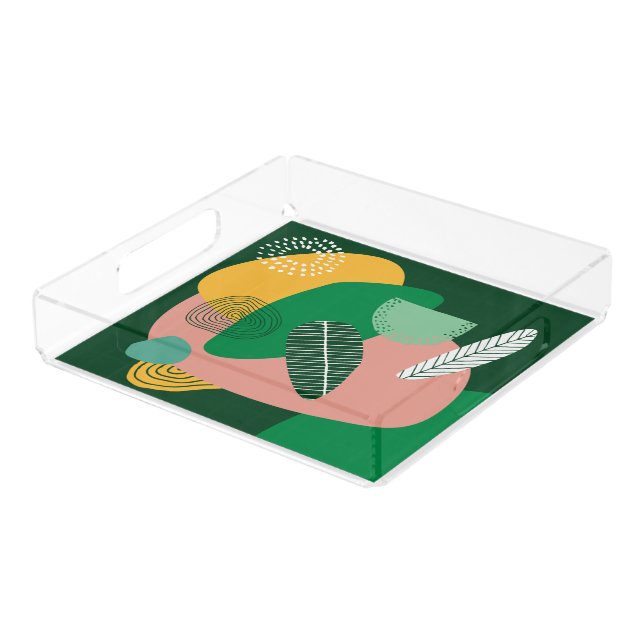 Mid Century Modern No 1 Vanity Tray (Angled)