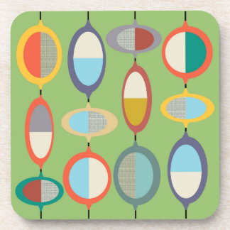 Mid-Century Modern No. 7 Beverage Coaster