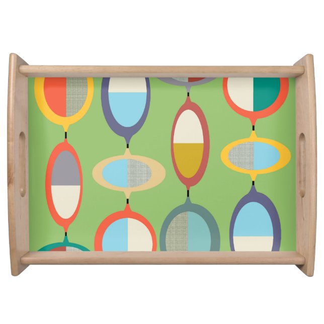 Mid-Century Modern No. 7 Serving Tray (Front)