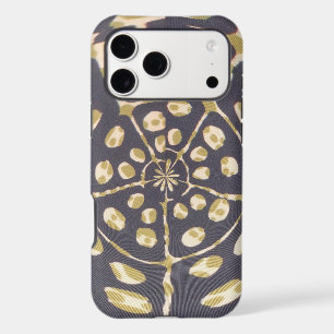 Mid-Century Modern   Olive Green Polka Dot Radial  iPhone 17 Pro Max Case