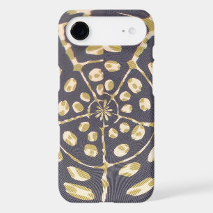 Mid-Century Modern   Olive Green Polka Dot Radial  iPhone 17 Air Case