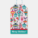 Mid-Century Modern Ornaments Christmas Gift Tags