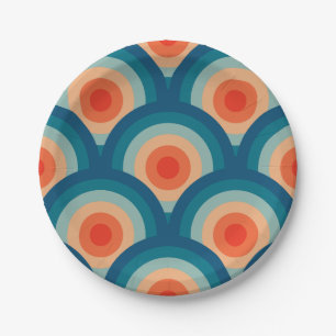 Mid Century Modern Paper Plates