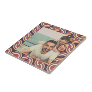 Mid-century modern pattern 1 ceramic tile