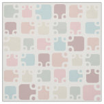 Mid Century Modern Pattern Pastel Fabric