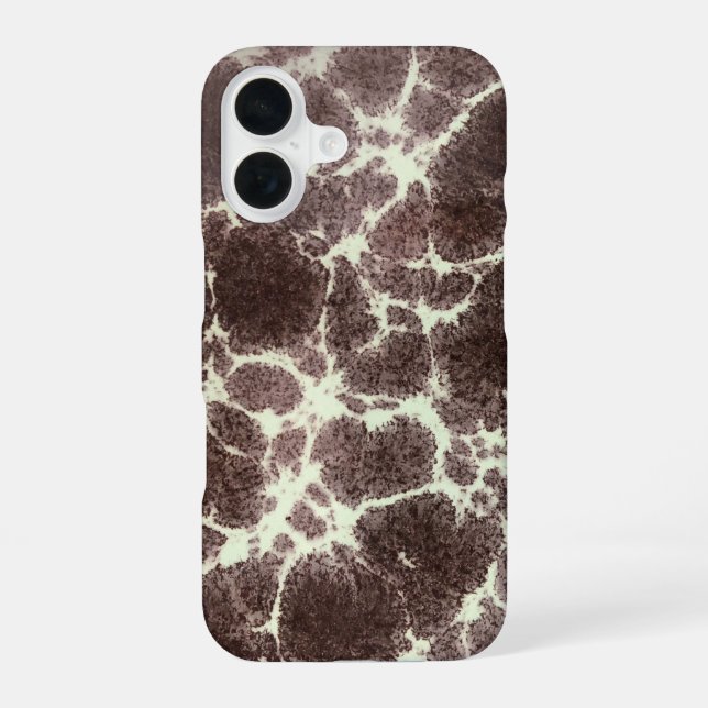 Mid-century Modern Pattern Tortoise Giraffe MCM Iphone Case (Back)