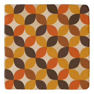 Mid century Modern Petal Pattern Trivet