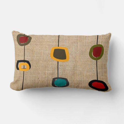 Mid_Century Modern Pillow Rectangles and Circles 3
