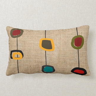 Mid-Century Modern Pillow Rectangles and Circles 3