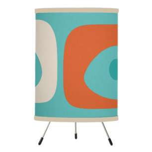 Mid Century Modern Piquet Abstract Minimalist Tripod Lamp