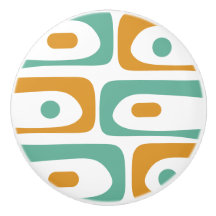 Mid-century Modern Piquet Minimalist Retro Pattern