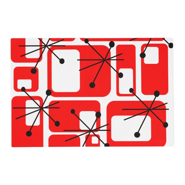 Mid- Century Modern Placemat (Back)