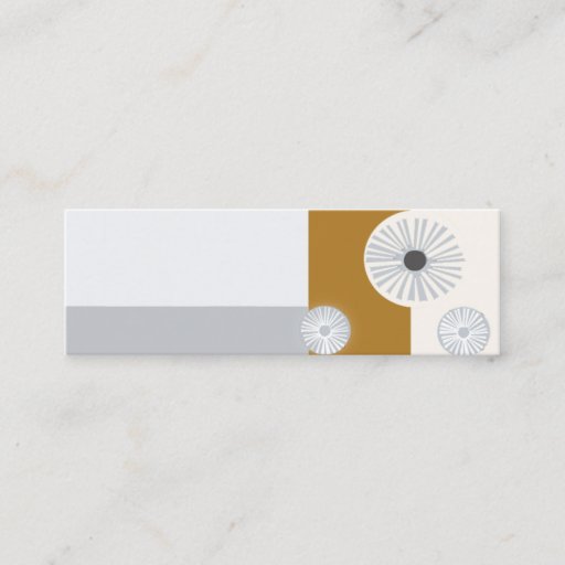 Customizable Mid-century Modern Cute Design &amp; Tag Business Card Template