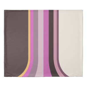 Mid-Century Modern Rainbow 3 Duvet Cover