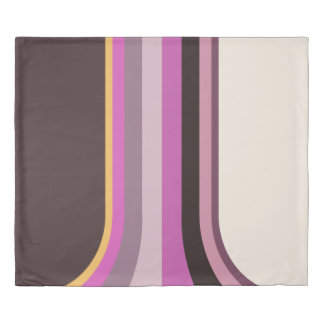 Mid-Century Modern Rainbow 3 Duvet Cover