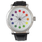 Mid Century Modern Rainbow Watch