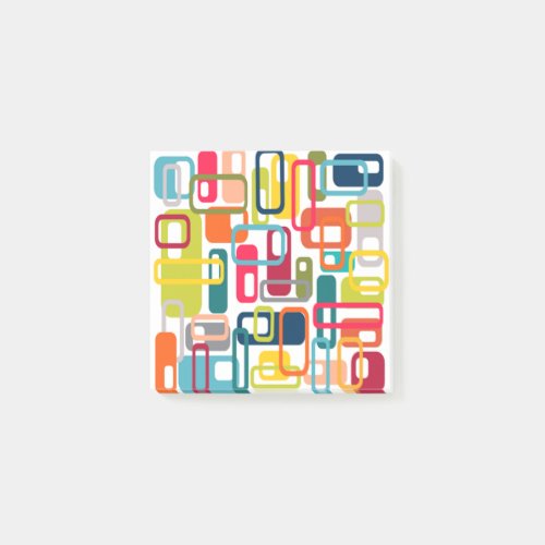 Mid_century Modern Rectangles Post_it Notes