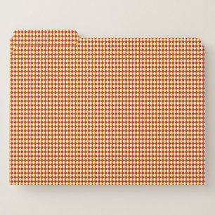 Mid Century Modern Repeat Pattern File Folder
