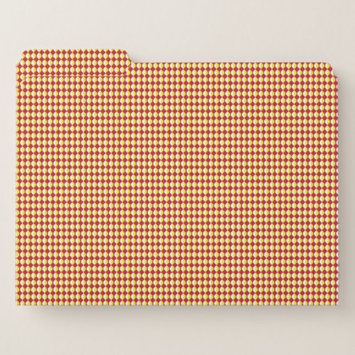 Mid Century Modern Repeat Pattern File Folder