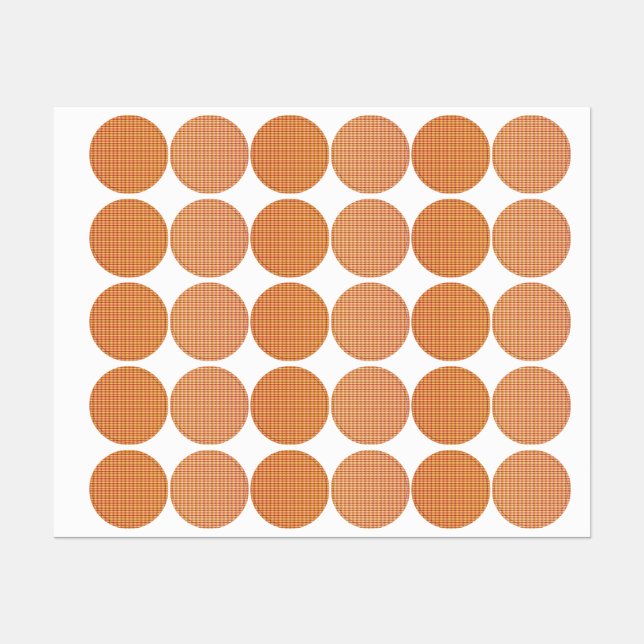 Mid Century Modern Repeat Pattern Labels (Sheet)