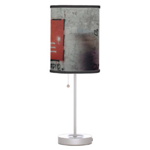 Mid Century Modern Retro Atomic Starburst Diamond Table Lamp