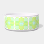 Mid-Century Modern Retro Green Ceramic Bowl<br><div class="desc">Make your space stylish with this light retro inspired patter. Find matching decor and products in the store.</div>