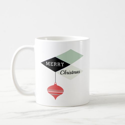 Mid_Century Modern Retro Holiday Style Coffee Mug