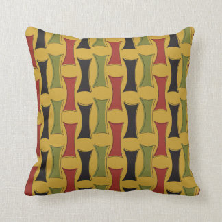 Mid Century Modern Retro Throw Pillow