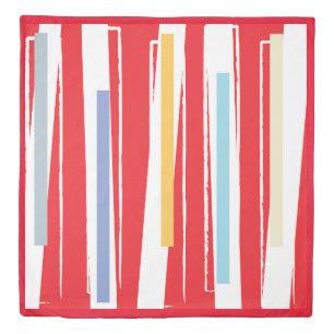 Mid Century Modern Snazz Duvet Cover