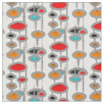 Mid-Century Modern Space Age Ovals ll Fabric