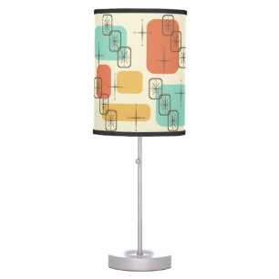 Mid Century Modern Sputnik Multicolored 1 Table Lamp