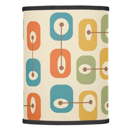 Mid Century Modern Squishy Cubes Lamp Shade (Front)