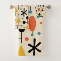 Mid Century Modern Starburst Pattern
