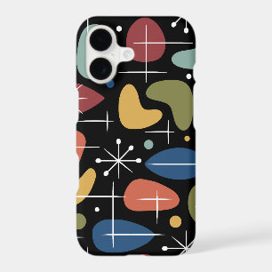 Mid Century Modern Starburst Pattern iPhone 17 Case