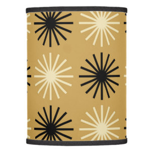 Mid Century Modern Starburst Pattern Lamp Shade