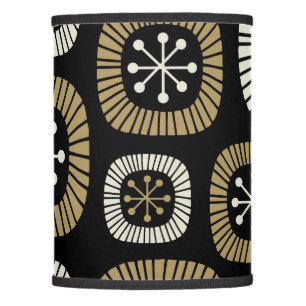 Mid Century Modern Starburst Pattern Lamp Shade