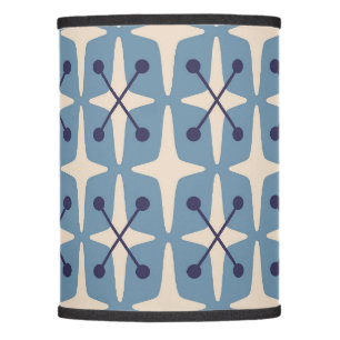 Mid Century Modern Starburst Pattern Lamp Shade