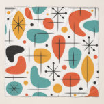 Mid Century Modern Starburst Pattern Scarf<br><div class="desc">Colorful Mid Century Modern Atomic Age Starburst Googie Pattern.</div>