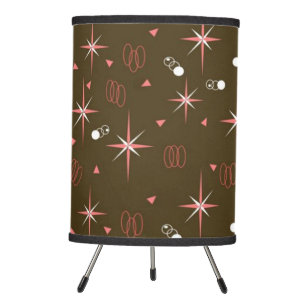 Mid-Century Modern Starburst Table Lamp