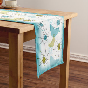 Mid Century Modern Starburst Table Runner