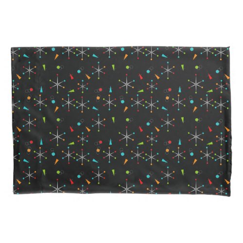 Mid-Century Modern Starbursts ll Pillow Case