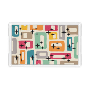 Mid Century Modern Style Acrylic Tray